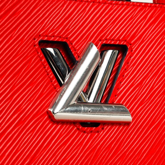 Louis Vuitton Twist Coquelicot Epi Leather Tote - Picture 11 of 16